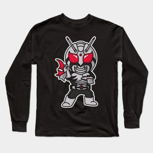 Kamen Rider Super-1 Chibi Style Kawaii Long Sleeve T-Shirt